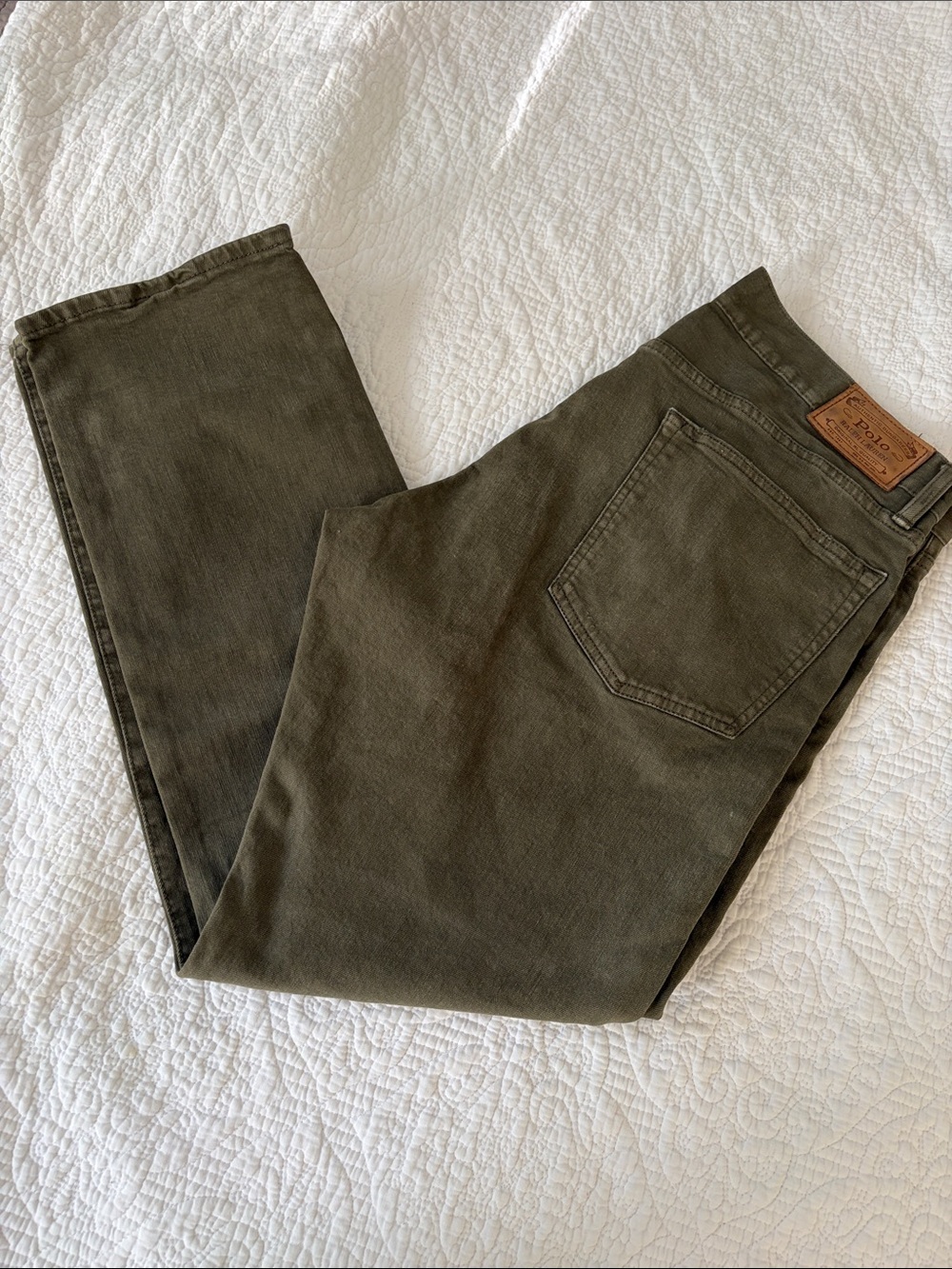 Polo by Ralph Lauren Olive Men's Chino Pants